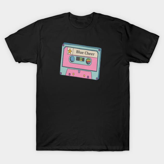 Vintage Cassette Tape Blue Cheer T-Shirt by Beban Idup